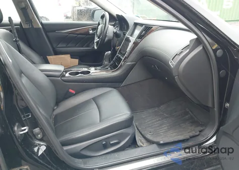 2018 Infiniti Q50 3.0T Luxe z USA, uszkodzony, nr VIN JN1EV7AP9JM591700